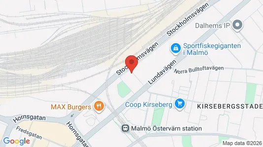 Lägenheter att hyra i Malmö Centrum - kort over placeringen