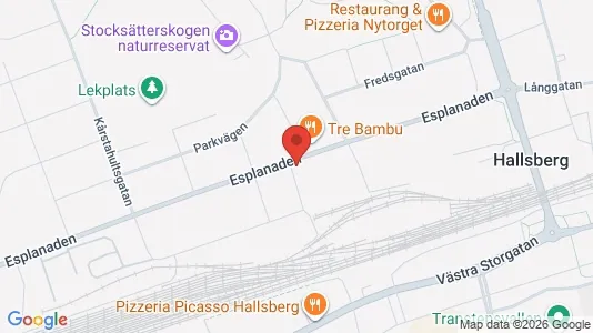 Lägenheter att hyra i Hallsberg - kort over placeringen