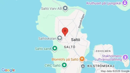 Lägenheter att hyra i Karlskrona - kort over placeringen