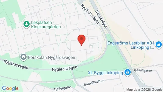 Lägenheter att hyra i Linköping - kort over placeringen
