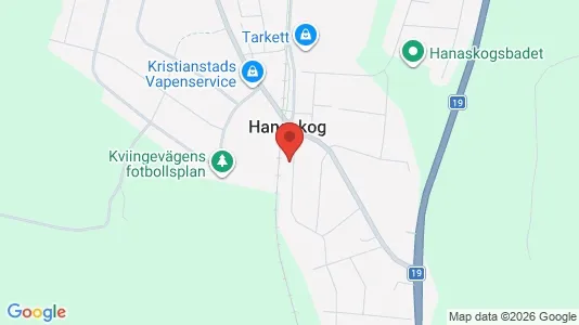 Lägenheter att hyra i Östra Göinge - kort over placeringen