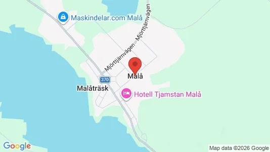 Hus att hyra i Malå - Bild från Google Street View