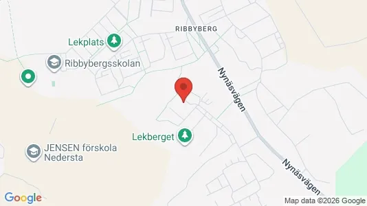 Lägenheter att hyra i Haninge - kort over placeringen