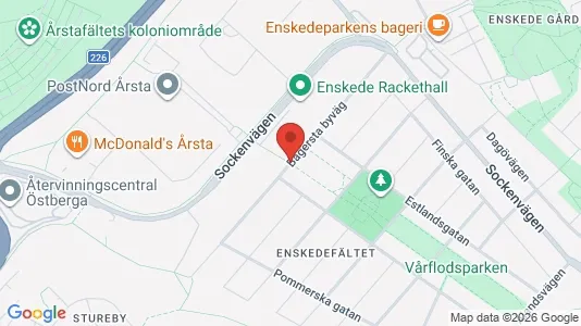 Lägenheter att hyra i Söderort - kort over placeringen