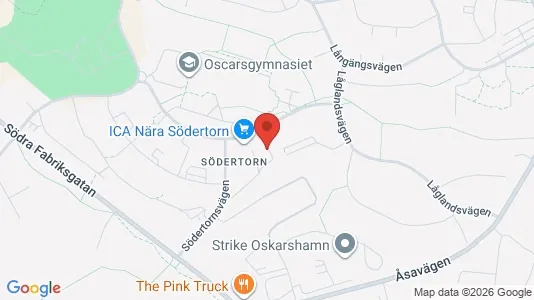 Lägenheter att hyra i Oskarshamn - Bild från Google Street View