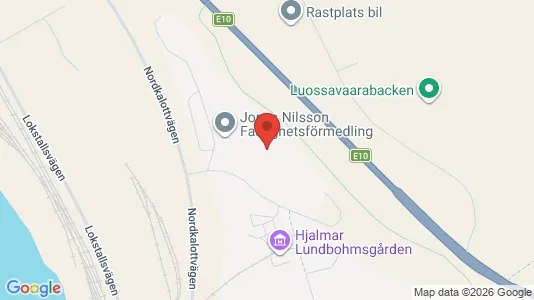 Lägenheter att hyra i Kiruna - Bild från Google Street View