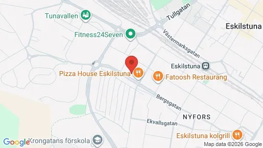Lägenheter att hyra i Eskilstuna - kort over placeringen