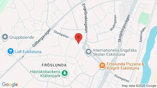 Lägenheter att hyra i Eskilstuna - kort over placeringen