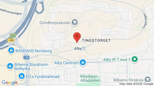 Lägenheter att hyra i Botkyrka - kort over placeringen