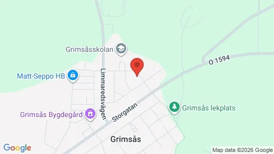 Lägenheter att hyra i Tranemo - kort over placeringen