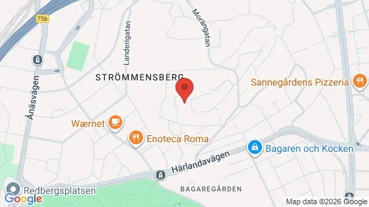 Lägenheter att hyra i Örgryte-Härlanda - Bild från Google Street View