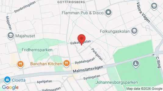 Lägenheter att hyra i Linköping - kort over placeringen