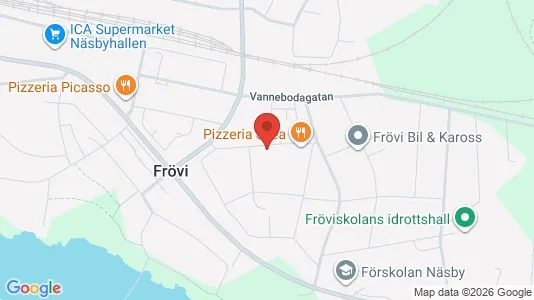 Lägenheter att hyra i Lindesberg - kort over placeringen