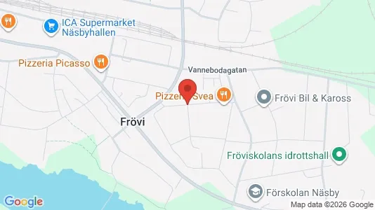 Lägenheter att hyra i Lindesberg - kort over placeringen