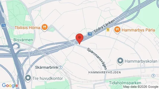 Lägenheter att hyra i Söderort - kort over placeringen