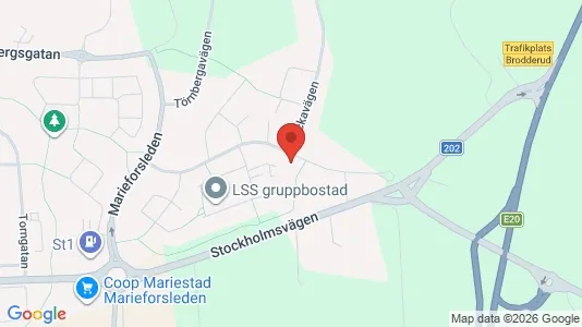 Lägenheter att hyra i Linköping - kort over placeringen