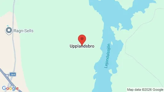 Lägenheter att hyra i Upplands-Bro - kort over placeringen