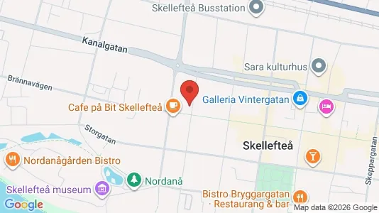 Lägenheter att hyra i Skellefteå - Bild från Google Street View