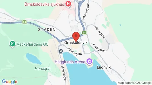 Lägenheter att hyra i Örnsköldsvik - Bild från Google Street View