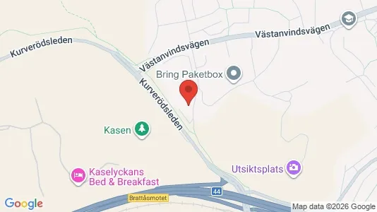 Lägenheter att hyra i Uddevalla - kort over placeringen