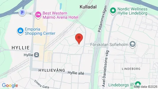 Lägenheter att hyra i Malmö Centrum - kort over placeringen