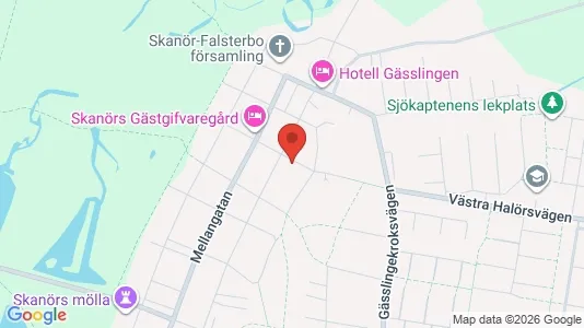 Lägenheter att hyra i Vellinge - kort over placeringen