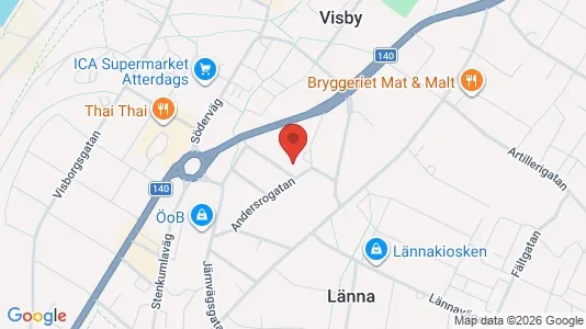 Lägenheter att hyra i Gotland - Bild från Google Street View