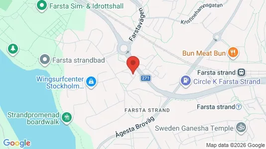 Lägenheter att hyra i Söderort - kort over placeringen