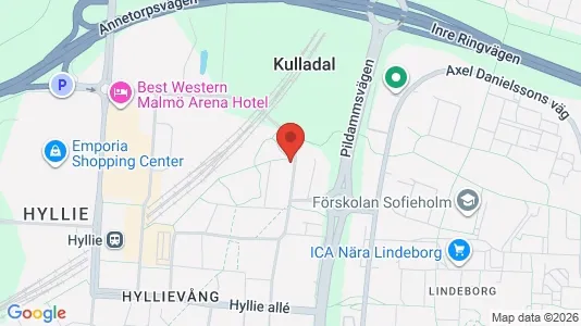 Lägenheter att hyra i Hyllie - Bild från Google Street View