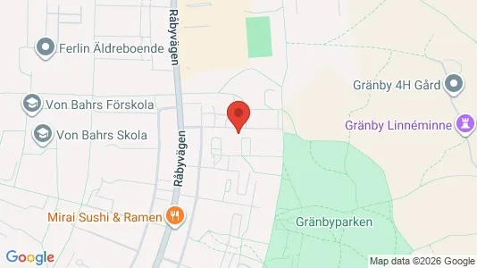 Lägenheter att hyra i Uppsala - kort over placeringen