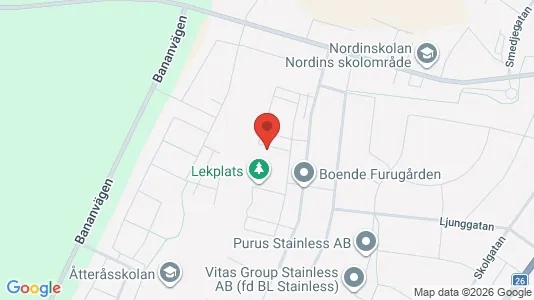 Lägenheter att hyra i Gislaved - kort over placeringen