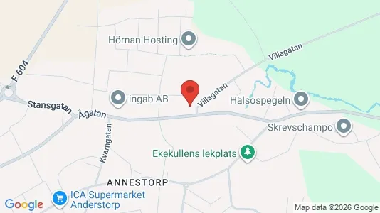 Lägenheter att hyra i Gislaved - kort over placeringen