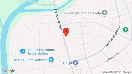 Lägenheter att hyra i Eskilstuna - kort over placeringen