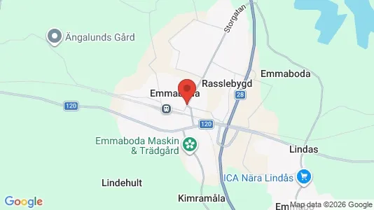 Lägenheter att hyra i Emmaboda - Bild från Google Street View