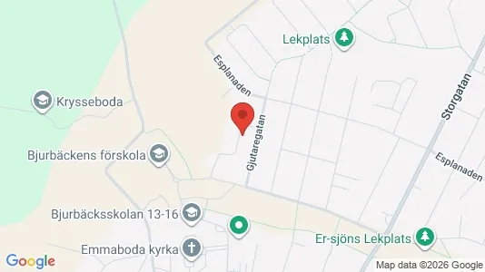 Lägenheter att hyra i Emmaboda - Bild från Google Street View