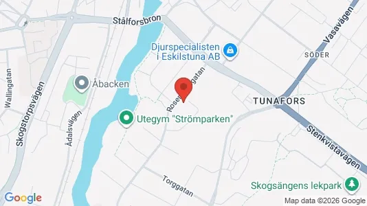 Lägenheter att hyra i Eskilstuna - kort over placeringen