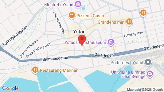 Lägenheter att hyra i Ystad - Bild från Google Street View