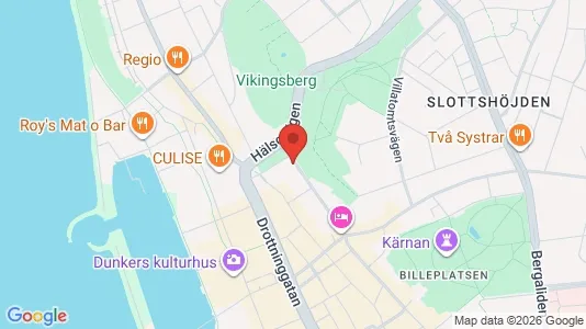 Lägenheter att hyra i Helsingborg - kort over placeringen