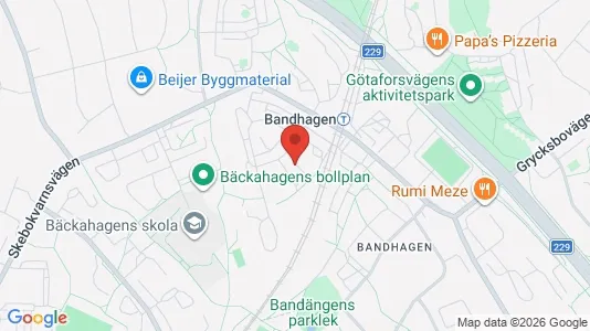 Lägenheter att hyra i Söderort - kort over placeringen
