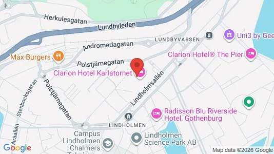 Lägenheter att hyra i Lundby - kort over placeringen