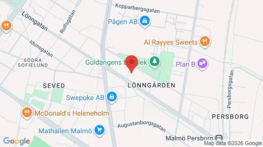 Lägenheter att hyra i Malmö Centrum - kort over placeringen