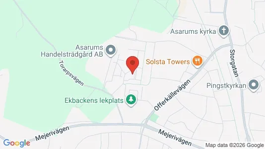Lägenheter att hyra i Karlshamn - kort over placeringen