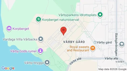 Lägenheter att hyra i Huddinge - kort over placeringen