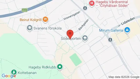 Lägenheter att hyra i Norrköping - kort over placeringen