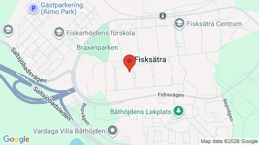 Lägenheter att hyra i Nacka - kort over placeringen