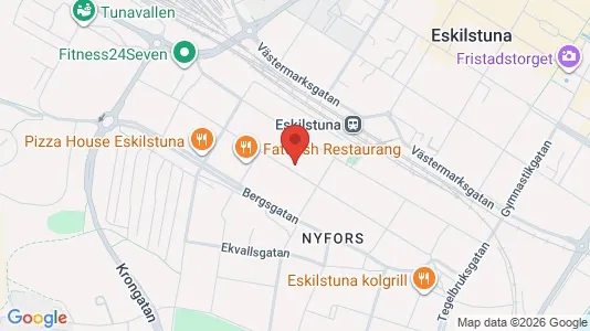 Lägenheter att hyra i Eskilstuna - kort over placeringen