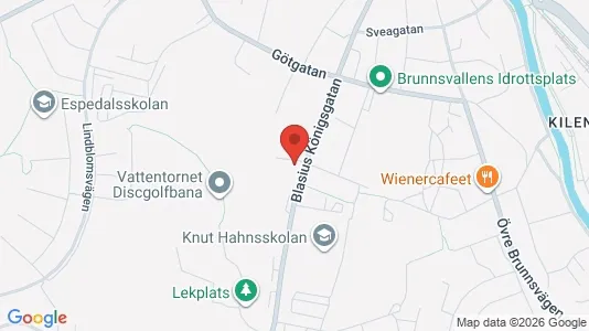 Lägenheter att hyra i Ronneby - kort over placeringen