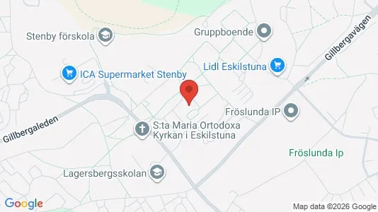 Lägenheter att hyra i Eskilstuna - kort over placeringen