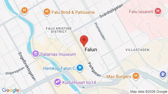 Lägenheter att hyra i Falun - Bild från Google Street View