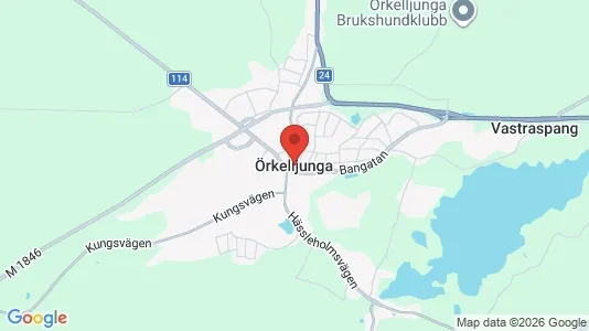 Lägenheter att hyra i Örkelljunga - Bild från Google Street View